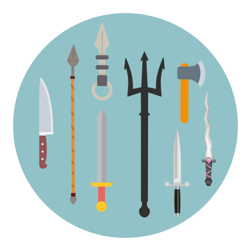 เครื่องมือสำหรับใช้ในศิลปะการต่อสู้ป้องกันตัว-ที่มีปลายแหลม